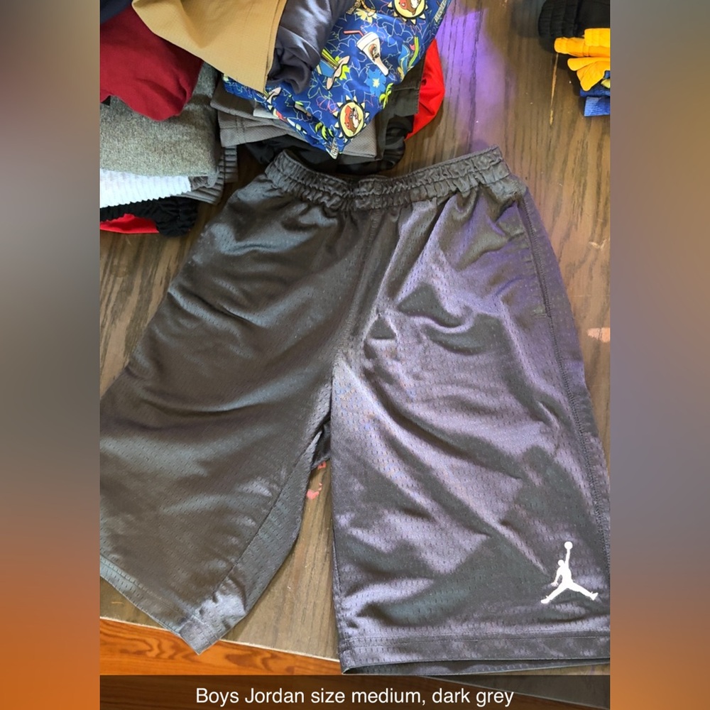Jordan Black Athletic Shorts
